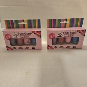 Set Of 2 Piggy Paint‎ scented nail polish (kid friendly, non toxic, durable) NEW